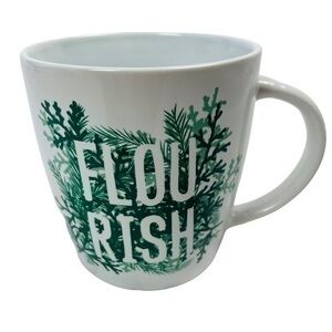 Starbucks Mug - Flourish | 12 oz White Ceramic